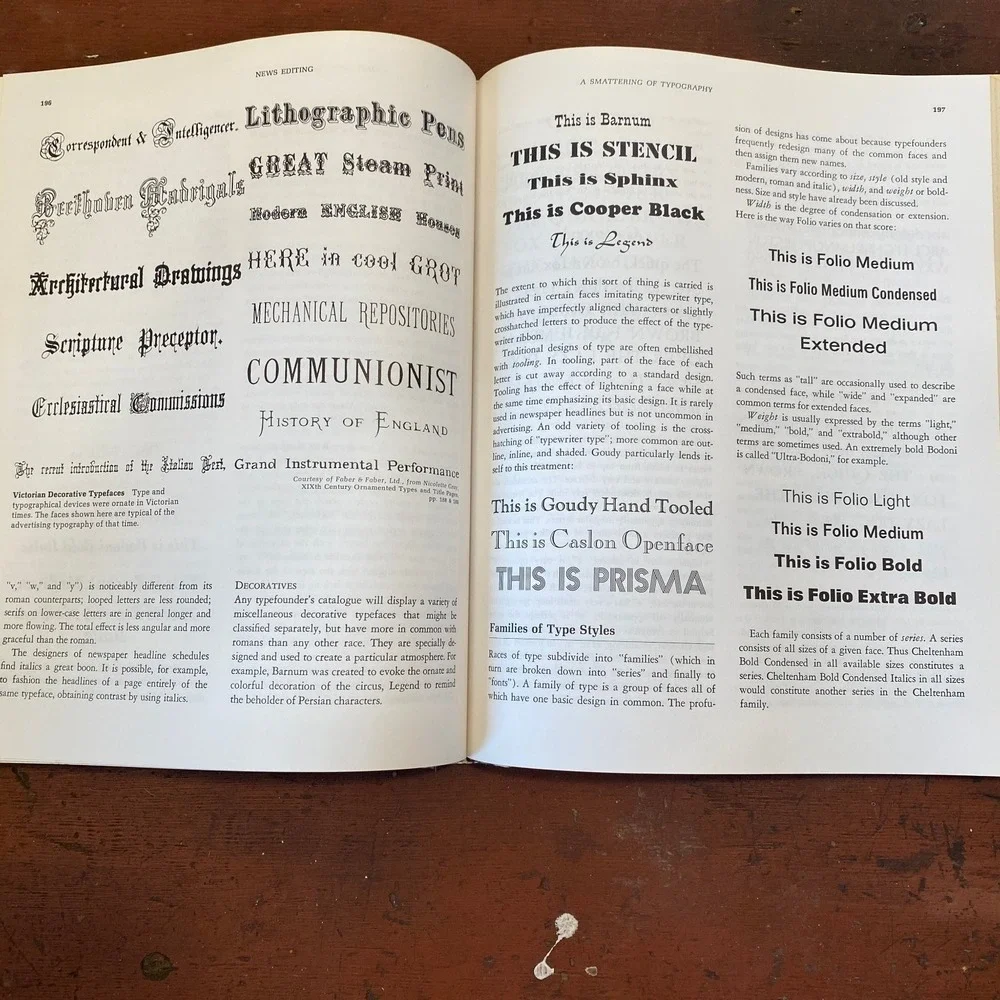 NEWS EDITING Bruce H. Westley Second Edition 1972 Journalism Textbook Newspaper